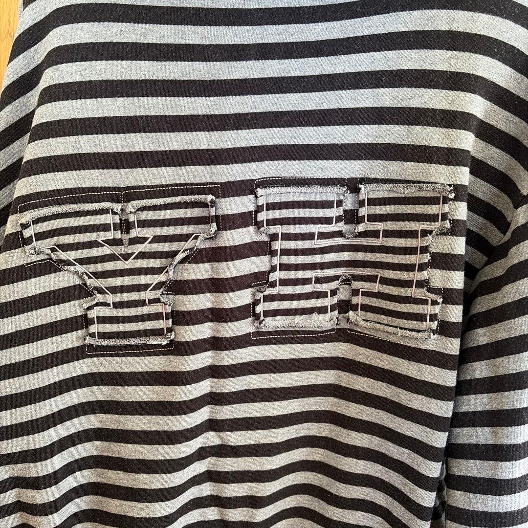 YOUHEE ボーダー パーカー