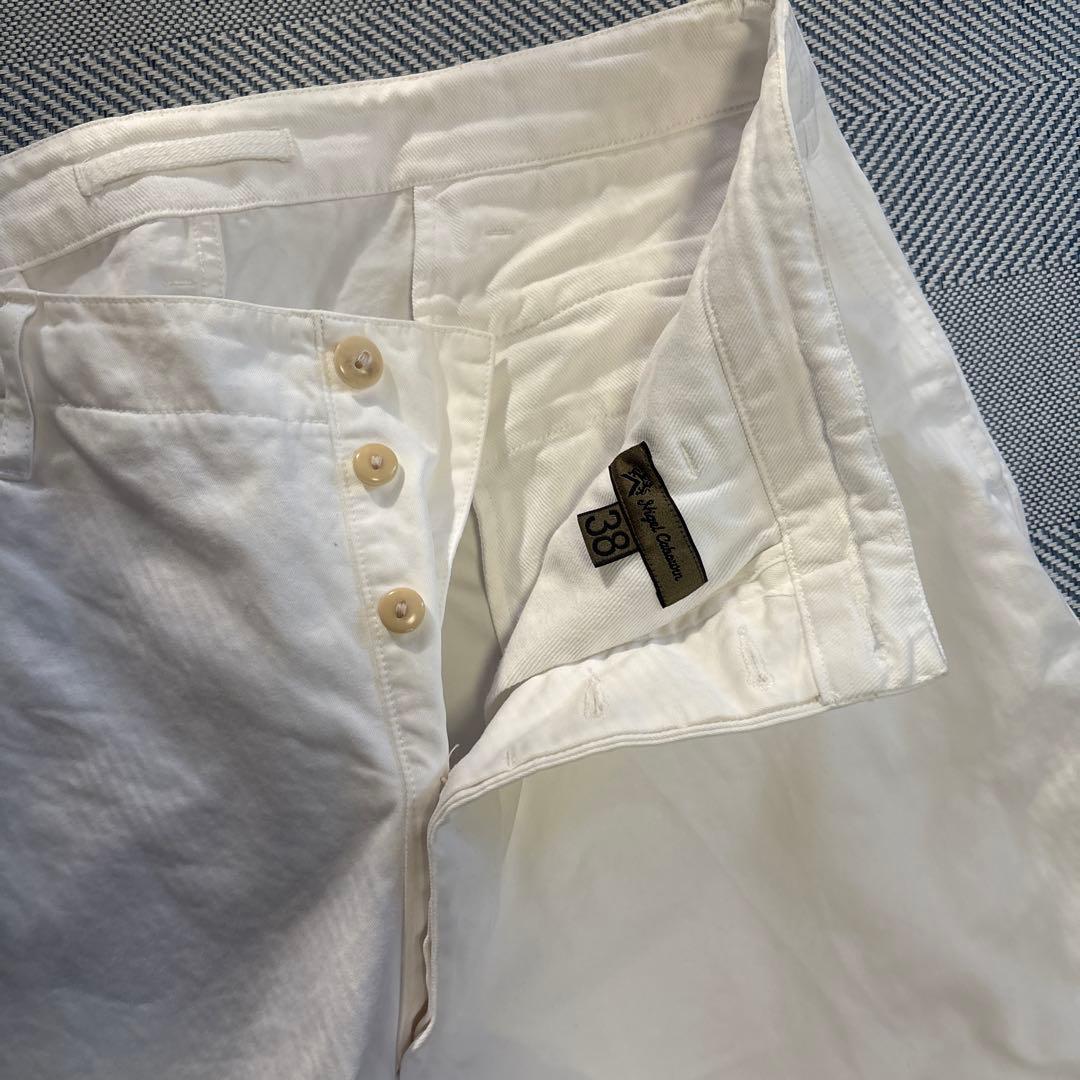ナイジェルケーボン ベーシックチノパン ホワイト サイズ38