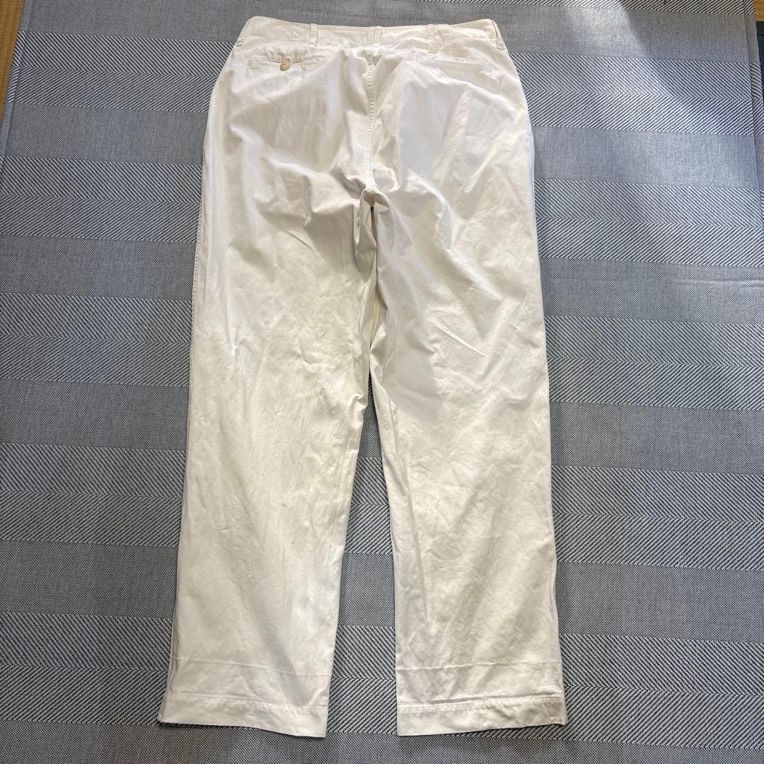 ナイジェルケーボン ベーシックチノパン ホワイト サイズ38