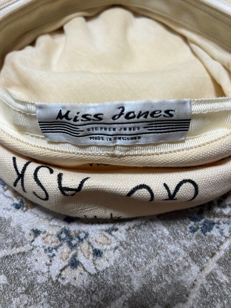 Miss Jones フラットキャップ