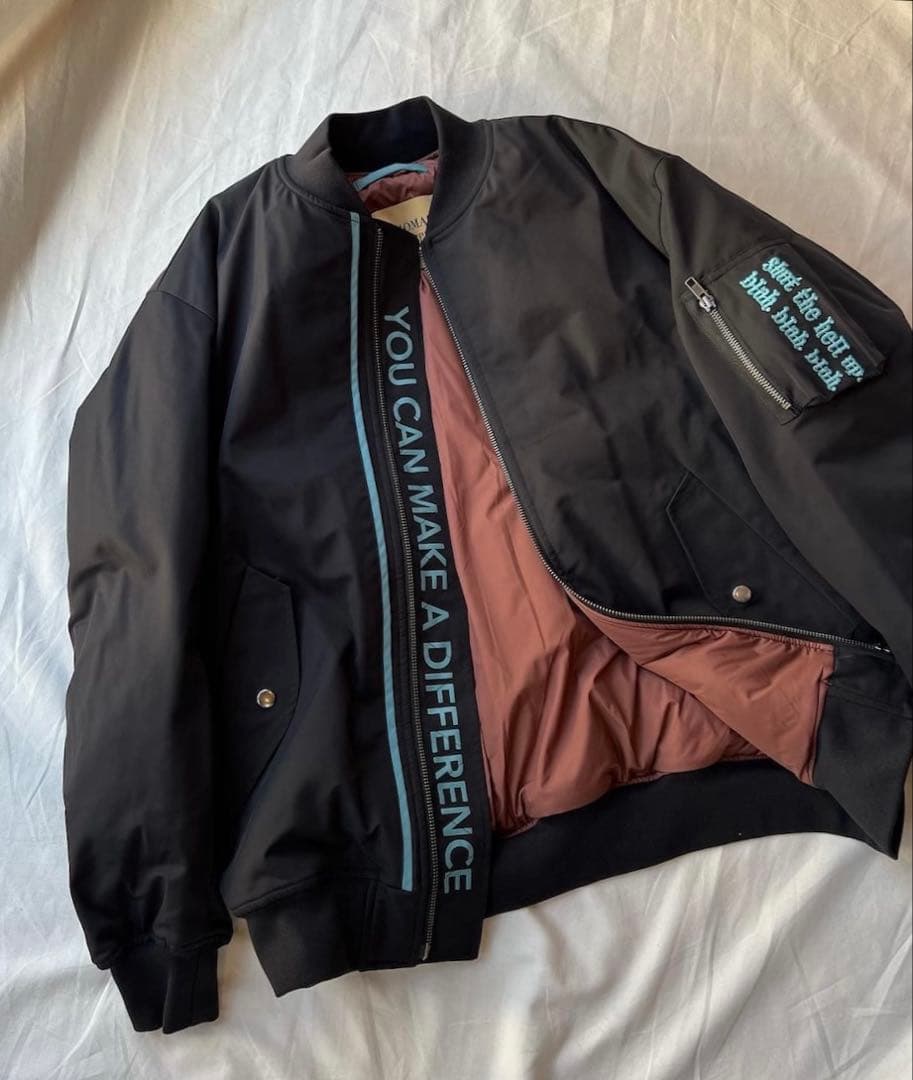 美品 トーマスマグパイ 中綿ブルゾン　MA1 ジャケット　アウター