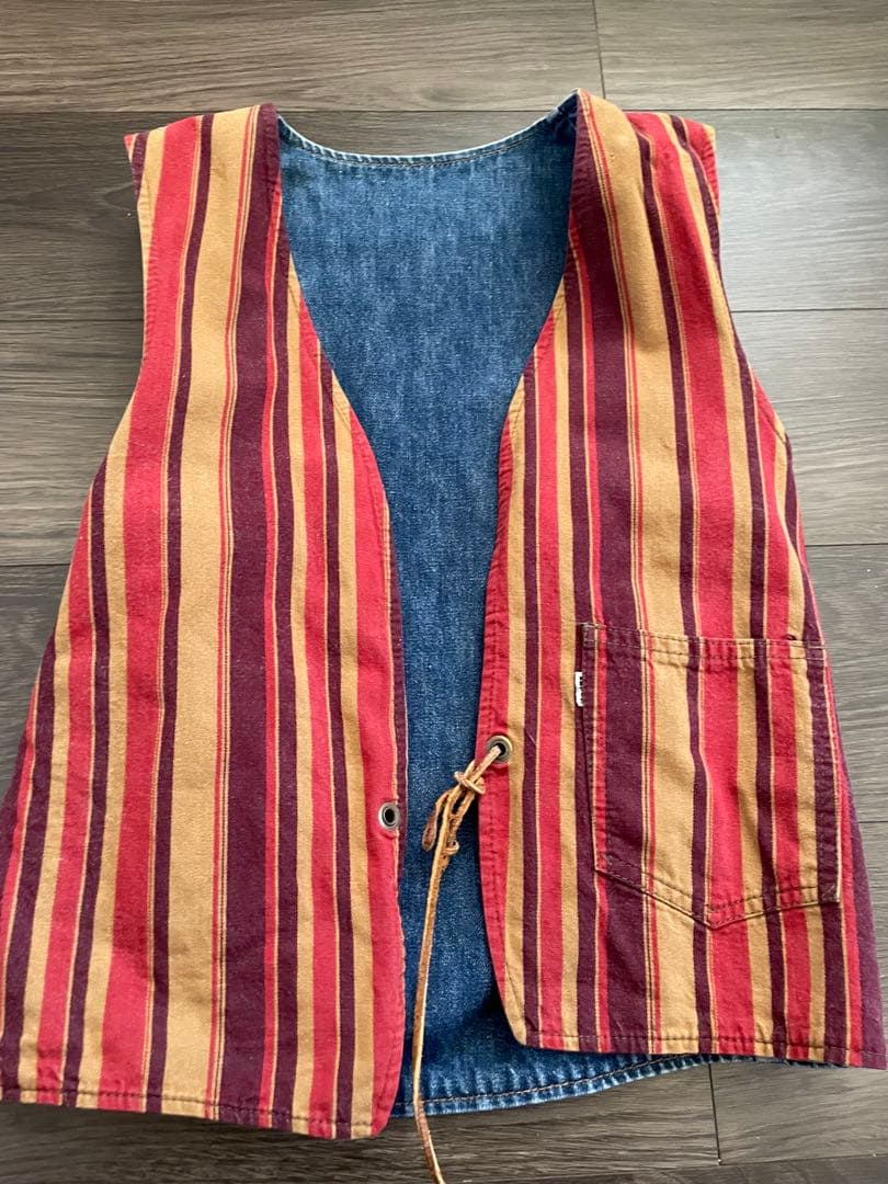 Levis 60s 70sリーバイスビッグE リバーシブルベスト