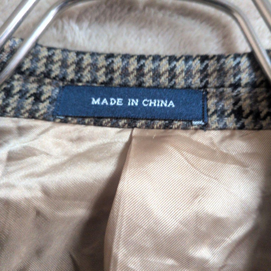 ラルフローレン　カシミヤ混　千鳥柄　テーラードジャケット　ディラーズ別注