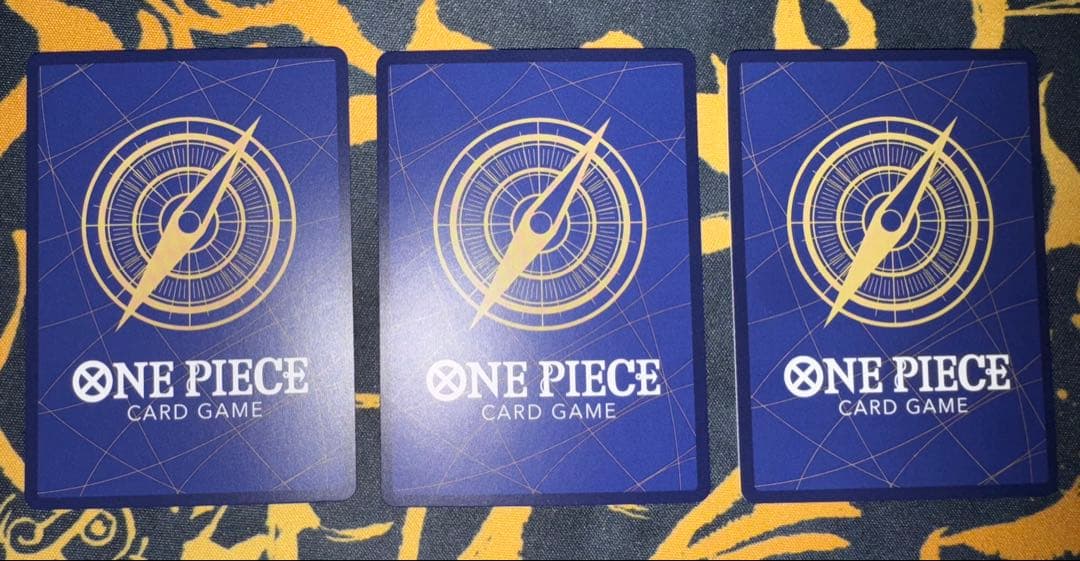 ワンピースカードゲーム　モンキー・D・ルフィ　3枚