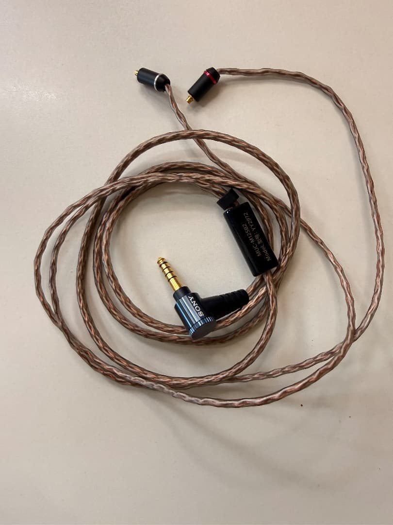 SONY ヘッドホンケーブル バランス標準プラグ MUC-M12SB2