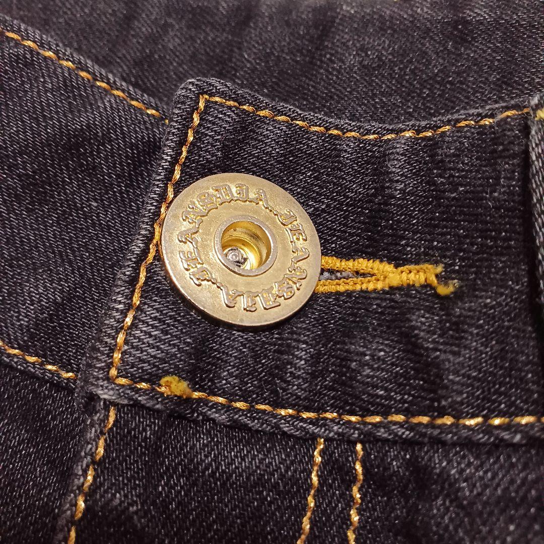 d.i.a. ダイヤ 金糸 ベルト ブラック デニム ショーパン ギャル 黒金