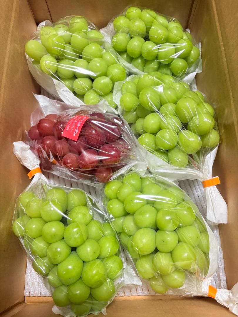 クイーンルージュ.シャインマスカット　長野県産4.56キロ