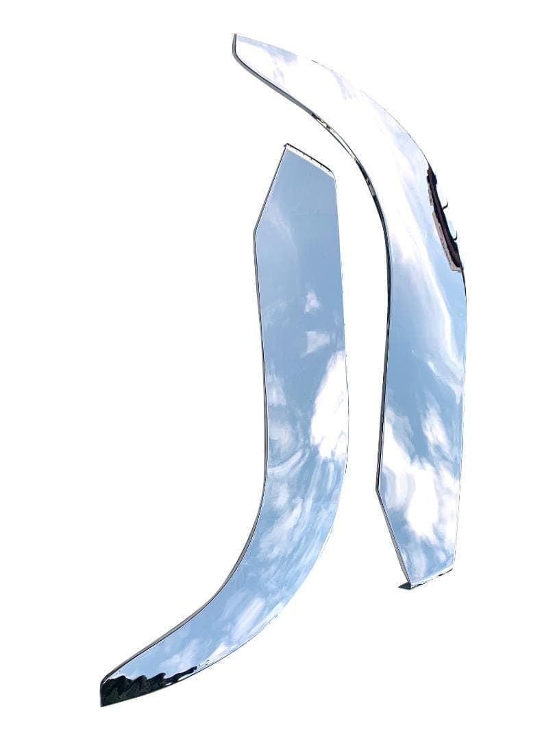 日野 グランド プロフィア メッキ オーバー フェンダー カバー