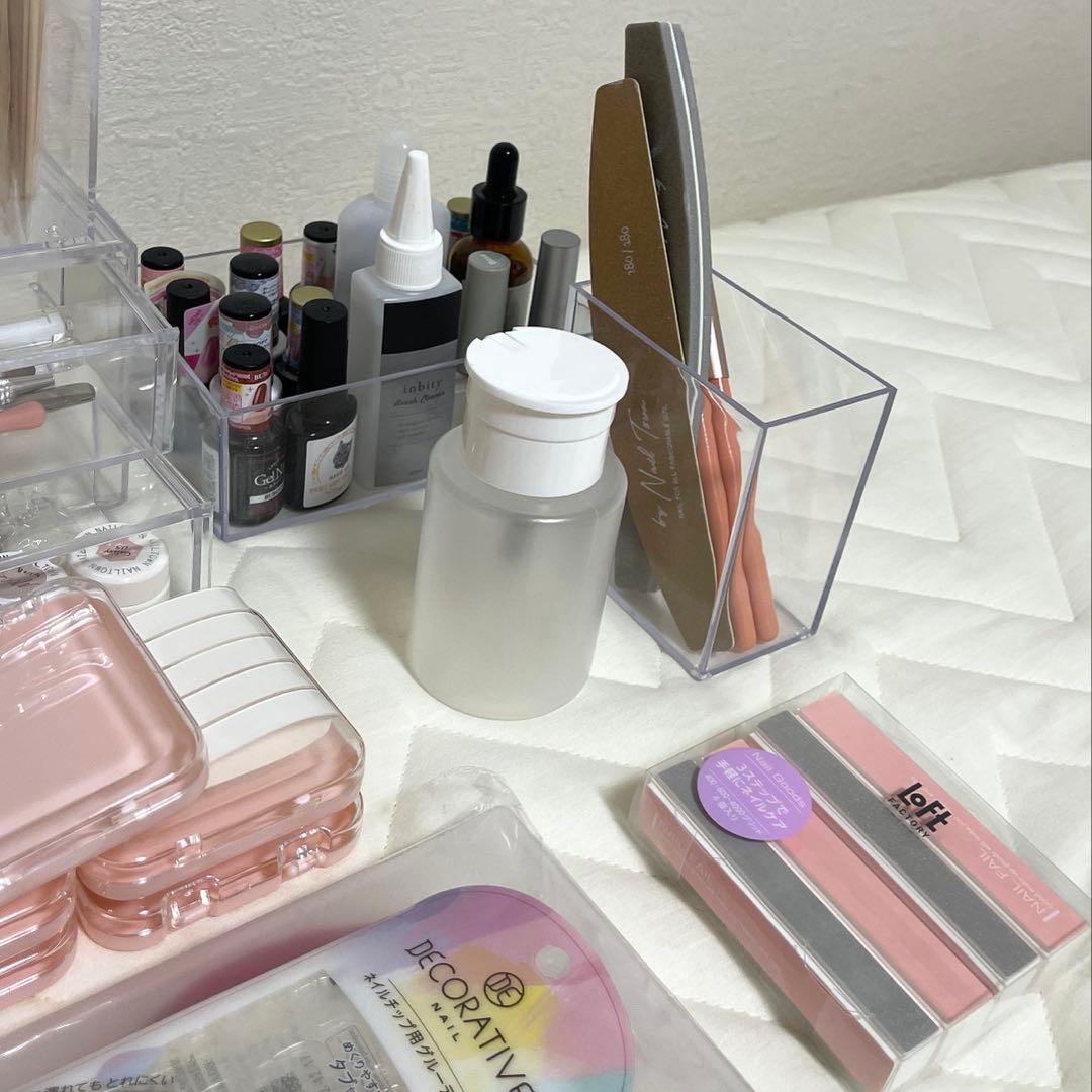 ネイル用品セット LEDライト付き