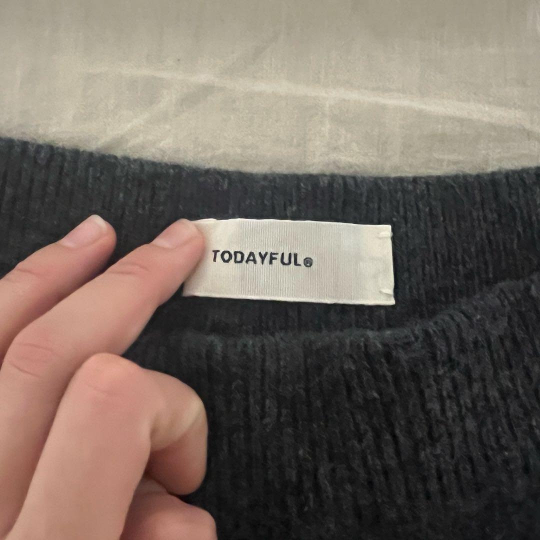 パンツ todayful Cashmere Knit Bloomer