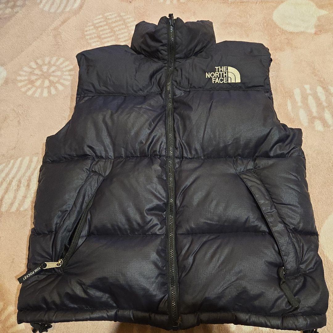THE NORTH FACE ブラック ダウンベストメンズMサイズ