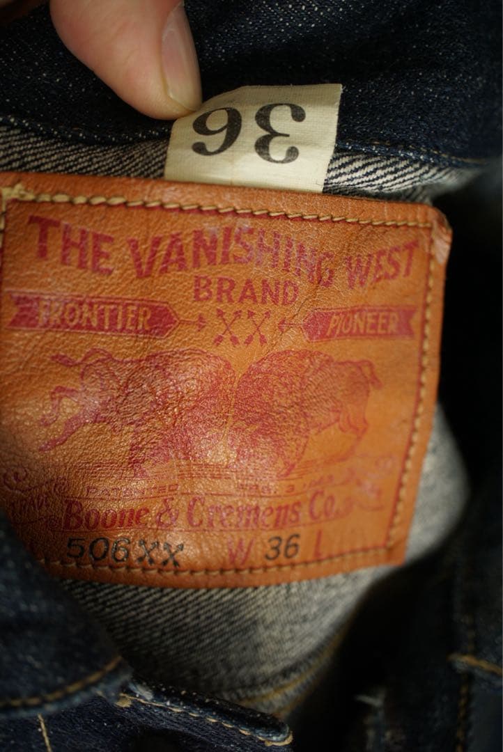 超*シ様 フリーホイーラーズ 506XX VANISHING WEST 1st