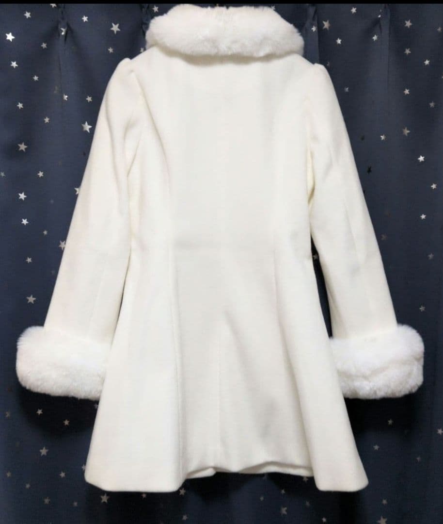 evelyn ビジューコート ホワイトM 量産型 地雷系