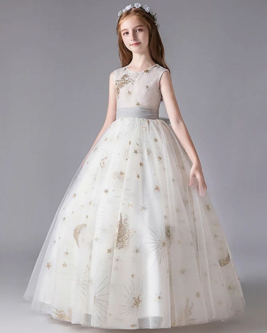 結婚式 発表会ロングドレス 130cm