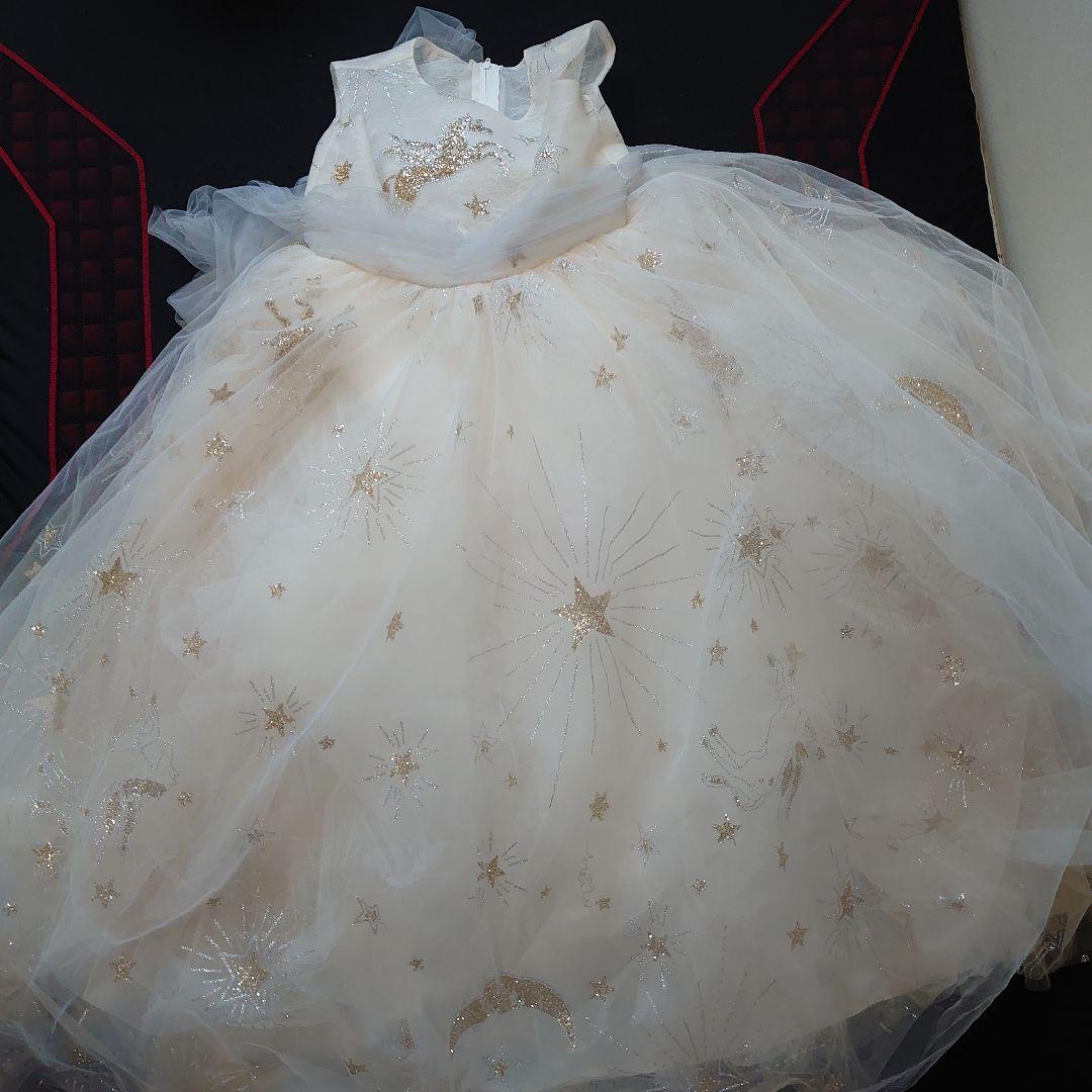 結婚式 発表会ロングドレス 130cm