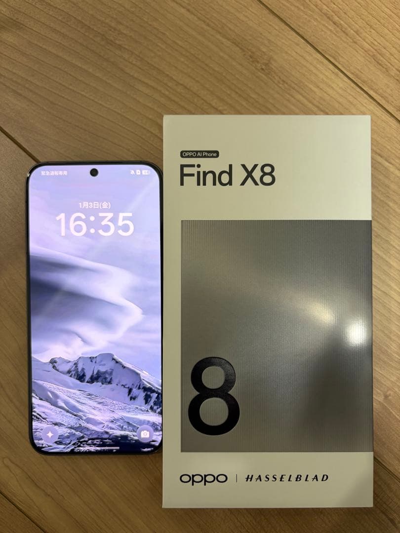 スマートフォン本体 OPPO Find X8 512GB 16GB RAM