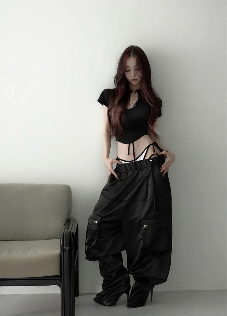 パンツ S pierce cargo pants theredthread