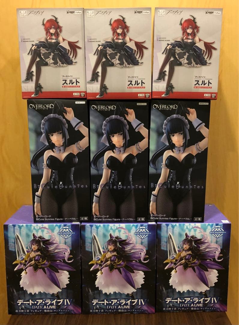 美少女フィギュア9個セット