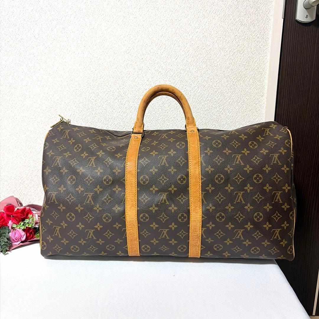 LOUIS VUITTON ルイヴィトン キーポル60 モノグラム MI8901