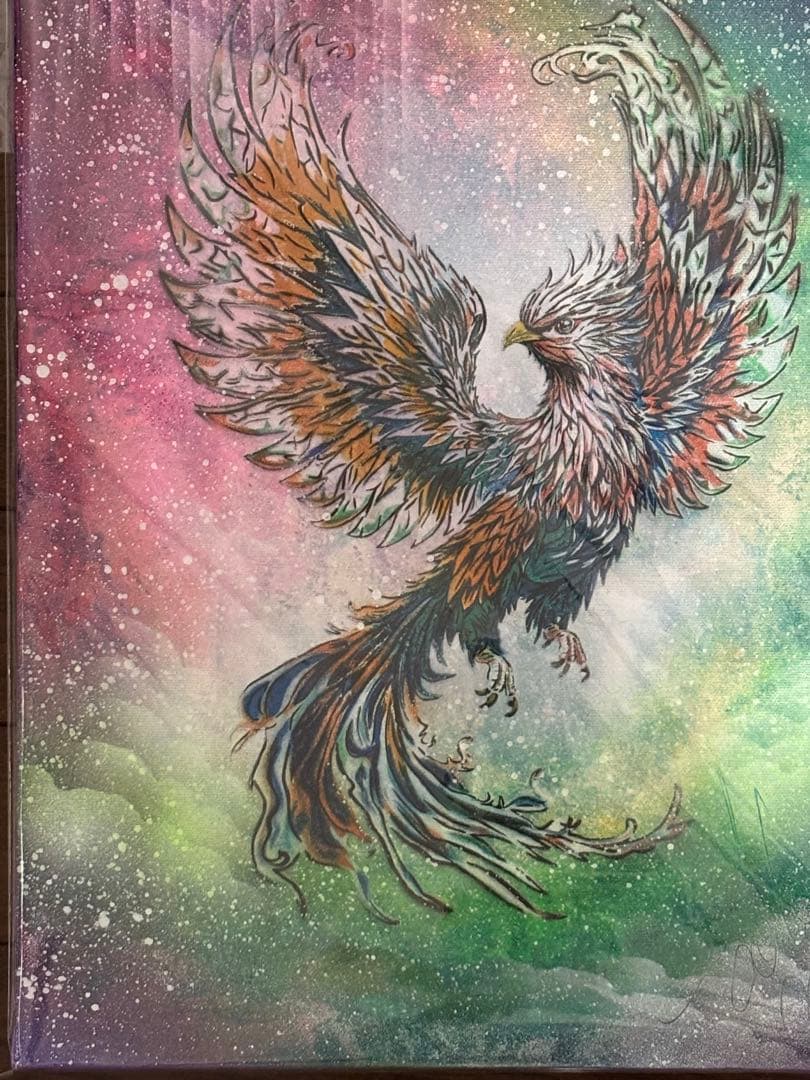 スプレーアートエデン　キャンバス　F6