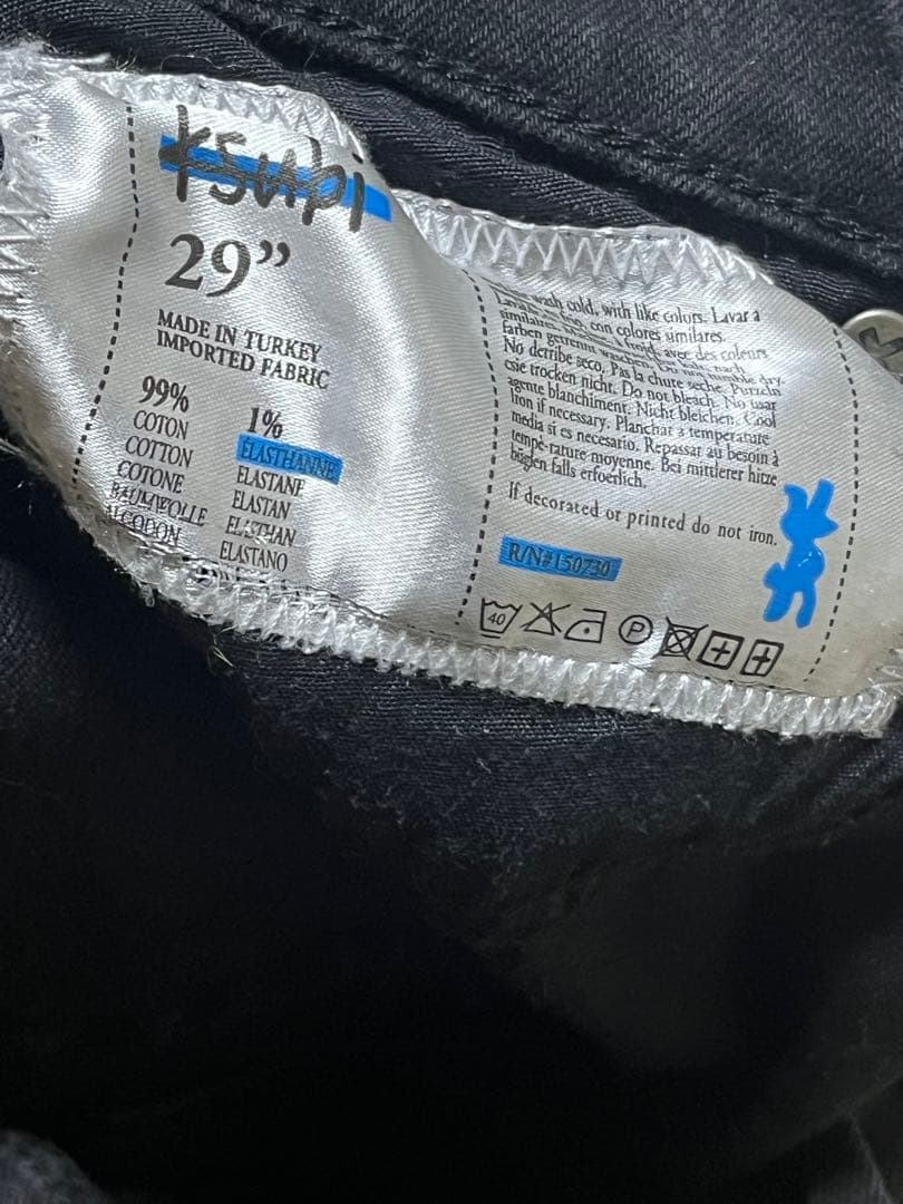 ksubi ブラックデニムパンツ 29インチ black