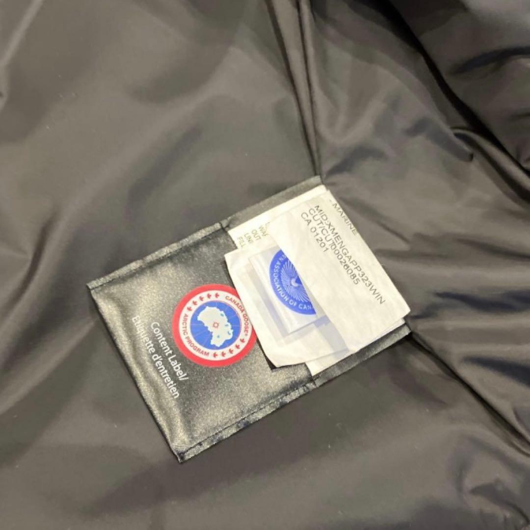 正規品　美品　  カナダグース　ダウンベスト　S ネイビー