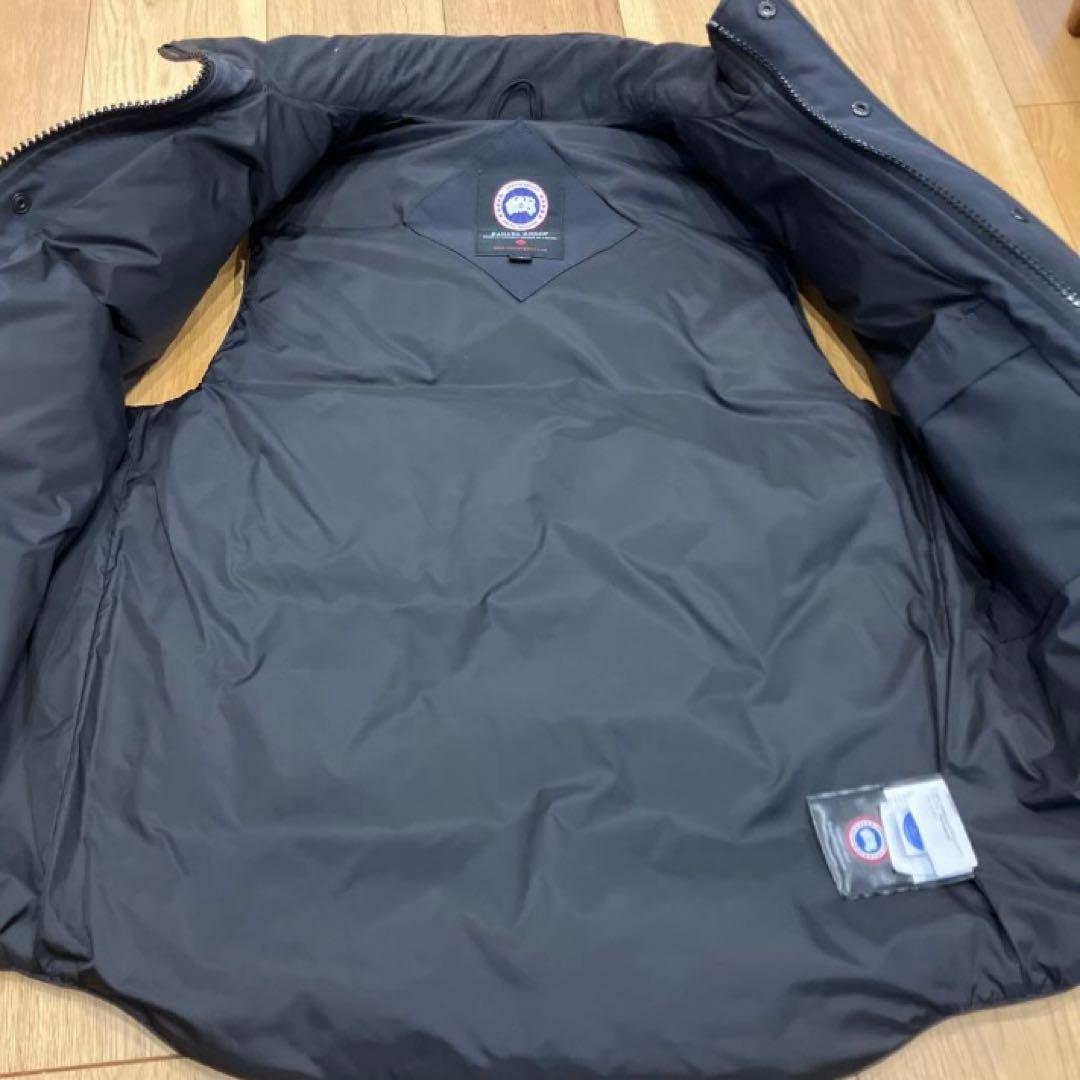 正規品　美品　  カナダグース　ダウンベスト　S ネイビー