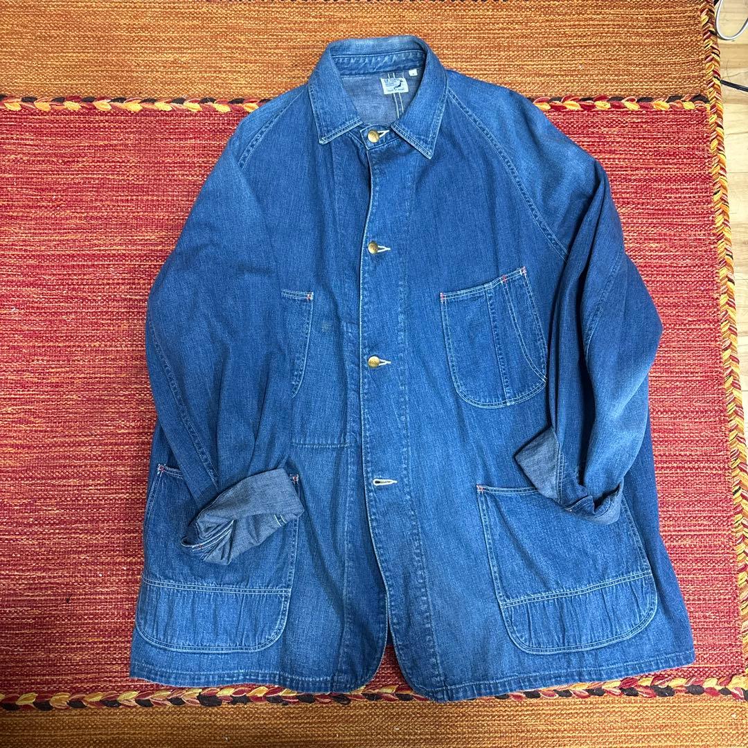 of Slow インディゴデニム カバーオール サイズ2