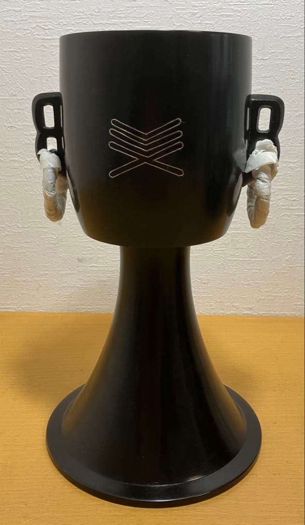 【未生流 中山文甫会】薄端　文甫　生花　金属製　華道　日本文化　コレクション