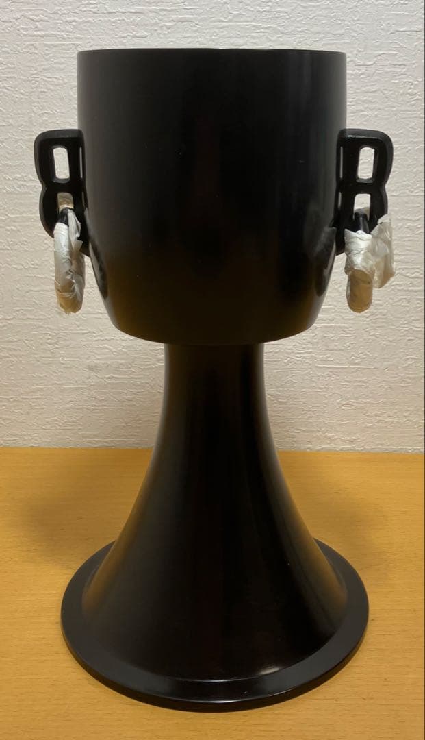 【未生流 中山文甫会】薄端　文甫　生花　金属製　華道　日本文化　コレクション