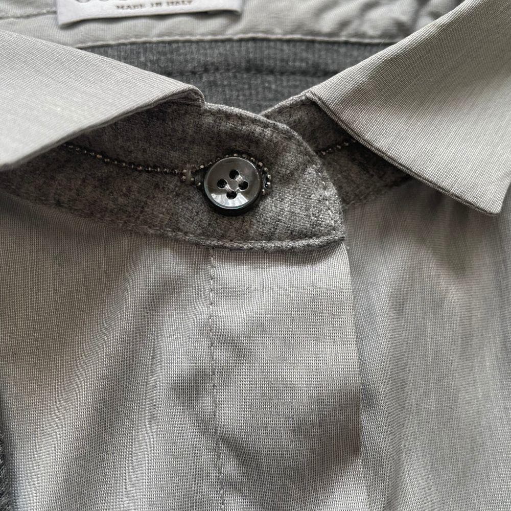 ブルネロクチネリ コンビネーションニット カシミヤ混 モニーレ イタリア製 M