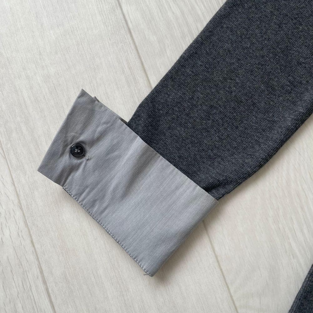 ブルネロクチネリ コンビネーションニット カシミヤ混 モニーレ イタリア製 M