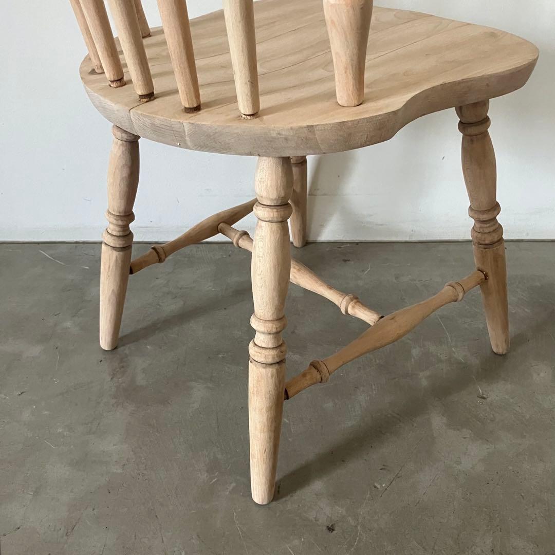 レトロ　アンティーク　古道具　古家具　剥離家具　ストリップド　ウィンザーチェア