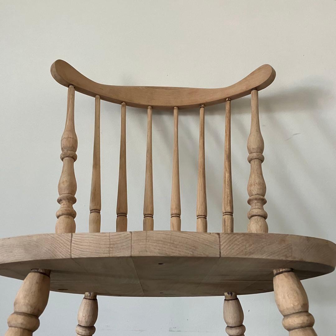 レトロ　アンティーク　古道具　古家具　剥離家具　ストリップド　ウィンザーチェア