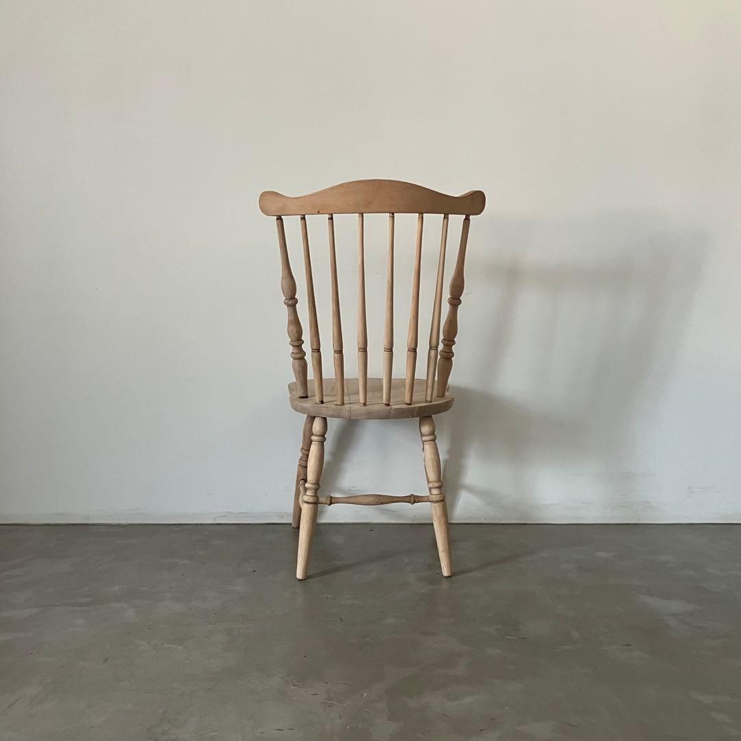 レトロ　アンティーク　古道具　古家具　剥離家具　ストリップド　ウィンザーチェア