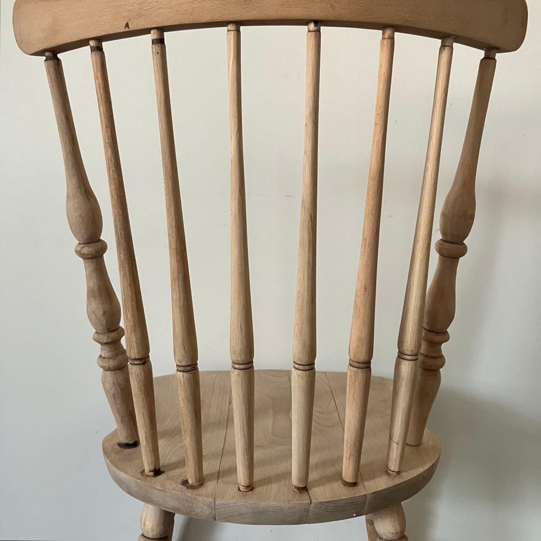 レトロ　アンティーク　古道具　古家具　剥離家具　ストリップド　ウィンザーチェア