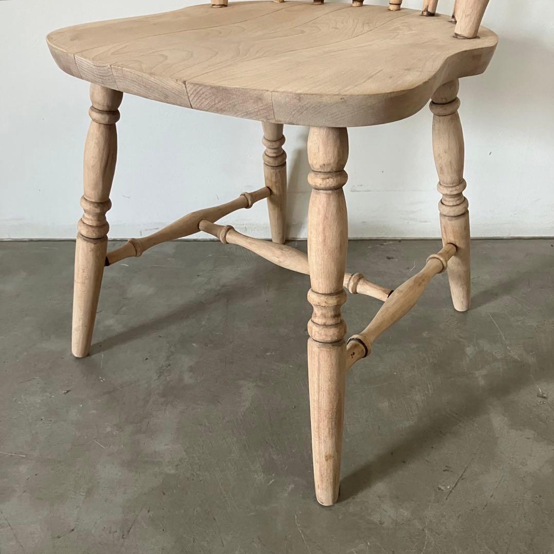 レトロ　アンティーク　古道具　古家具　剥離家具　ストリップド　ウィンザーチェア