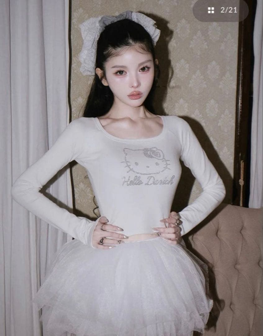 ☻*様 Hello Darich コンパクトロングTシャツ