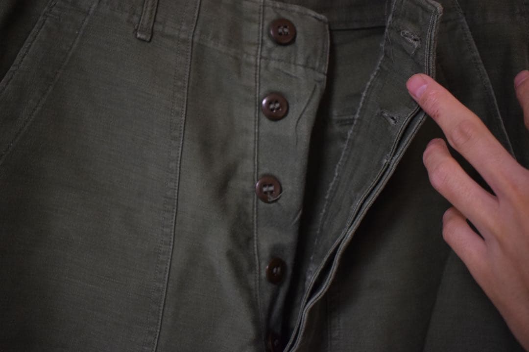 h*i様 米軍実物 50s〜60s ベイカーパンツ　アジャスター付き