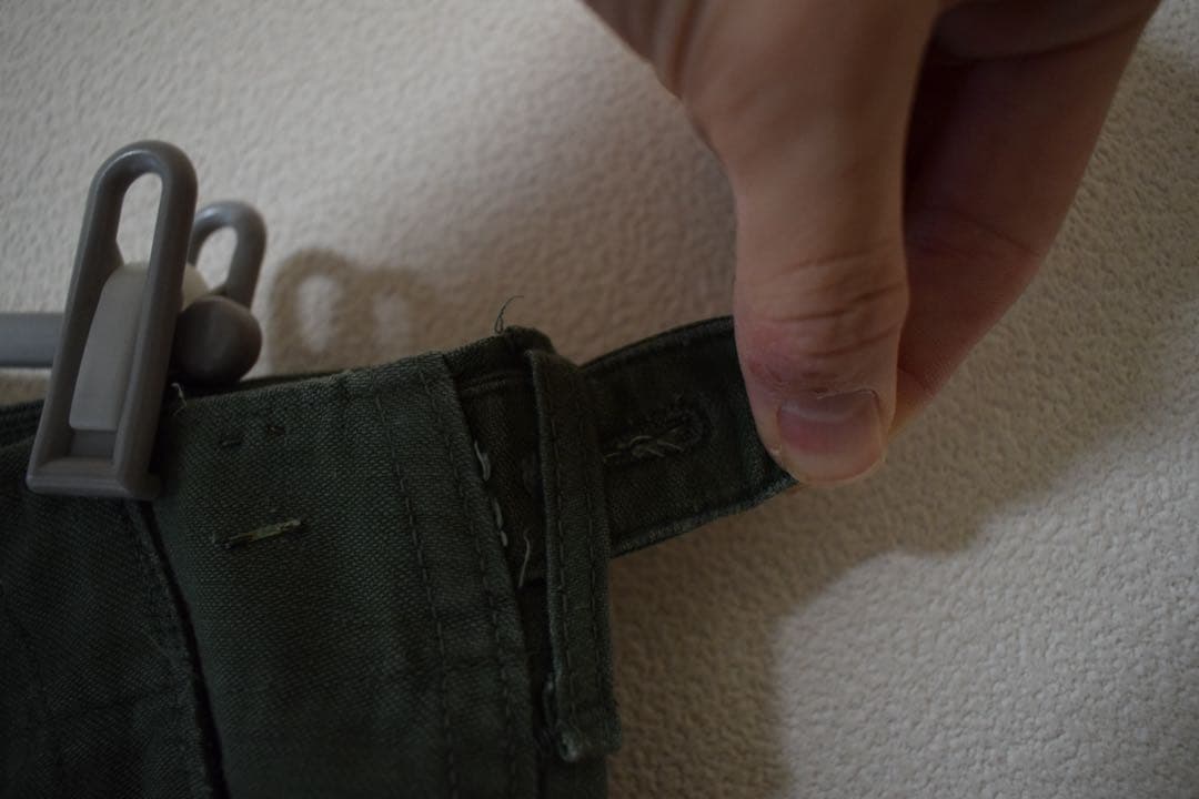 h*i様 米軍実物 50s〜60s ベイカーパンツ　アジャスター付き