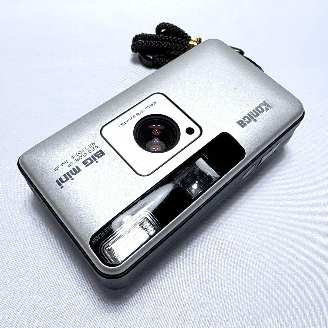 Konica BIG mini BM-201 フィルムカメラ コニカ ケース付き
