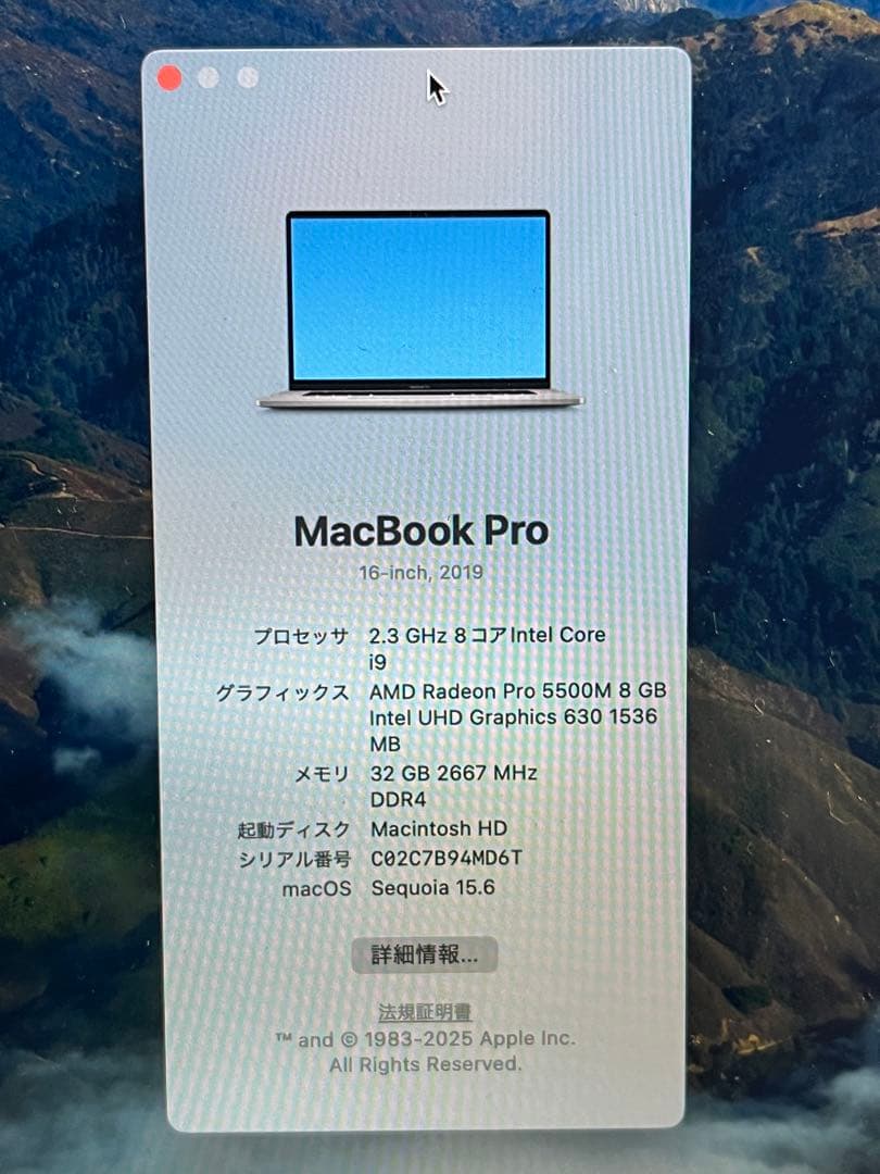 ト*ン様 【本日限定大幅値下げ】MacBook Pro 16インチCore i9