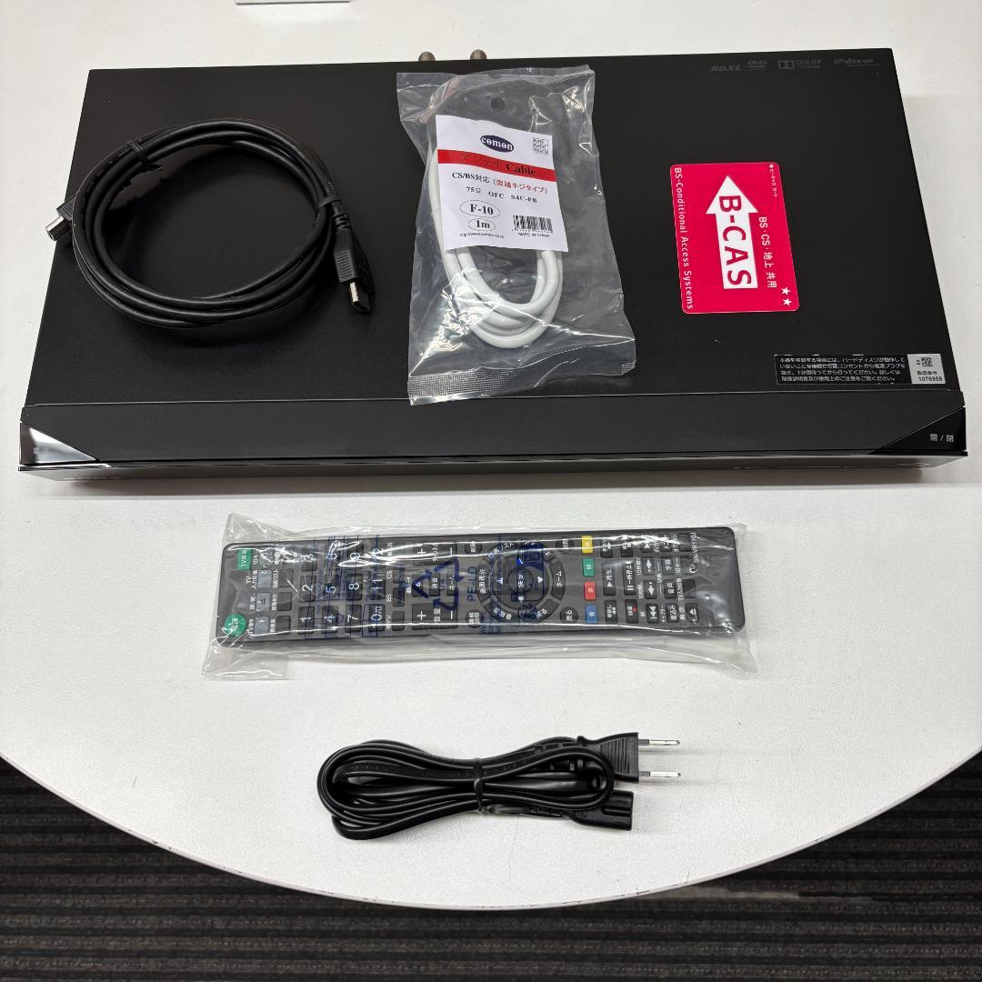 【完動美品・付属品フルセット】W録 ソニー BDレコーダー BDZ-EW510