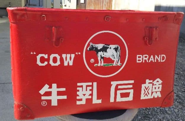 牛乳石鹸 ボテ箱