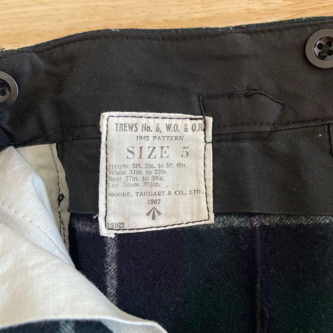 60's スコットランド　セレモニーパンツ　オリジナル