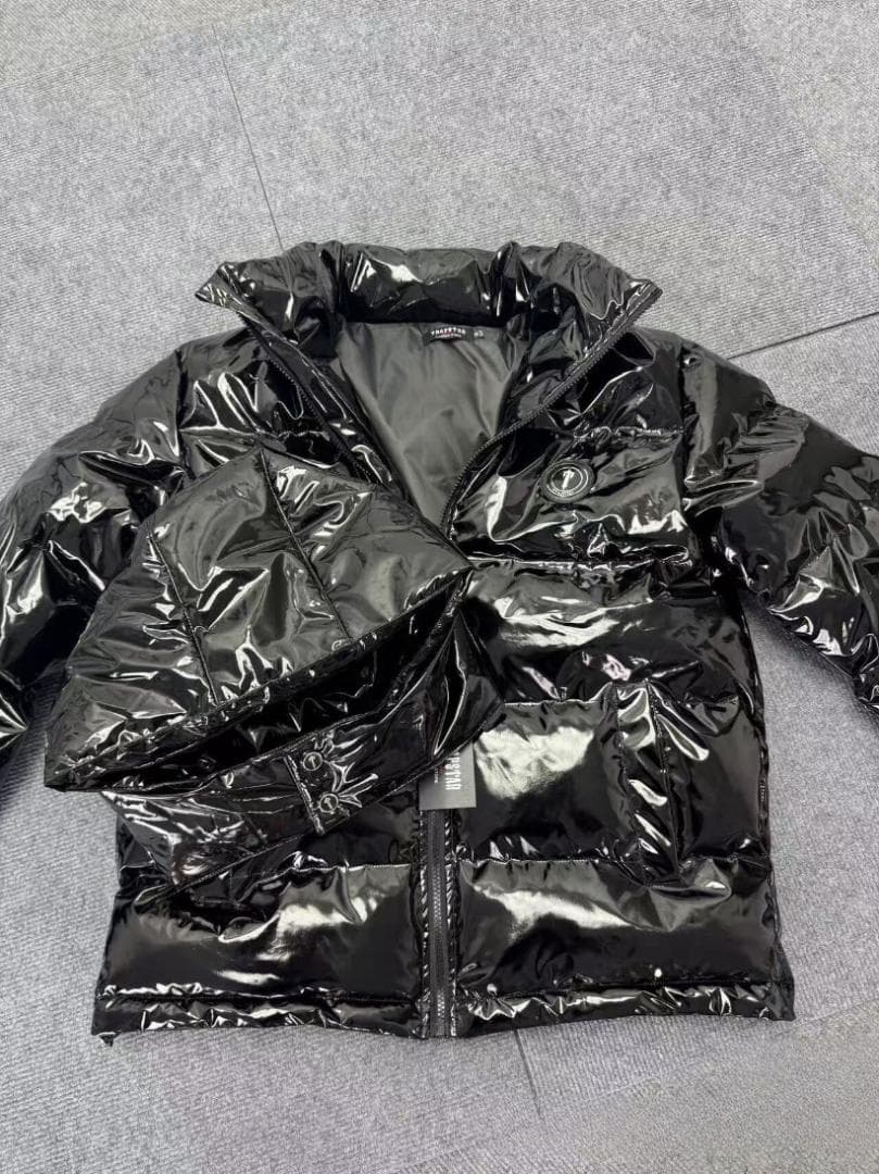 TRAPSTAR トラップスター ダウンジャケット 黒色 M