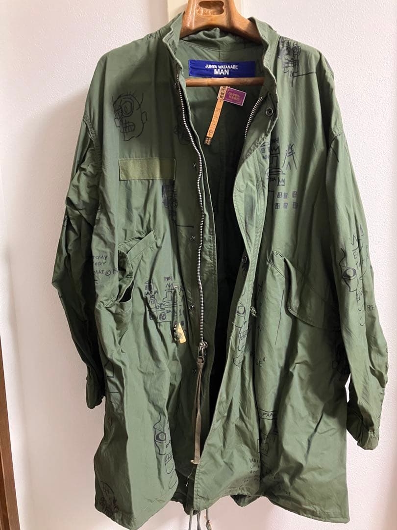 JUNYA WATANABE コムデギャルソン　ジュンヤマン　バスキア　コート