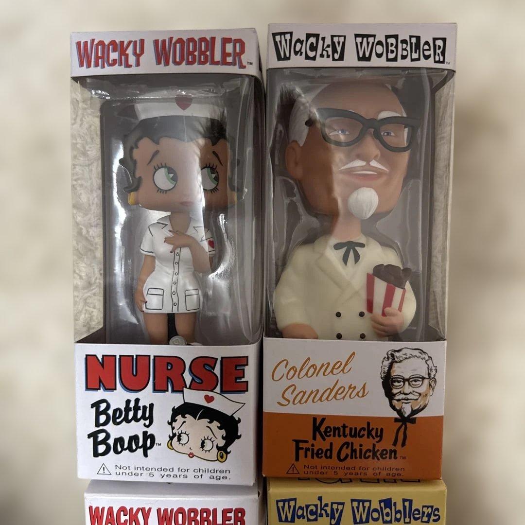 専用Funko Betty Boop ボブルヘッド 4点セット　ベティー　ポパイ