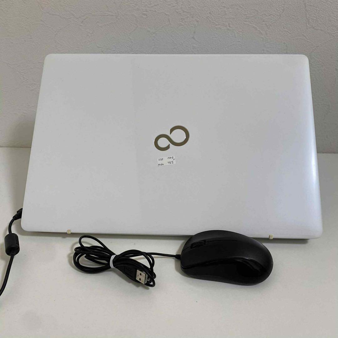 Y55 富士通ノートパソコンSSD第7世代Windows11オフィス2024付き