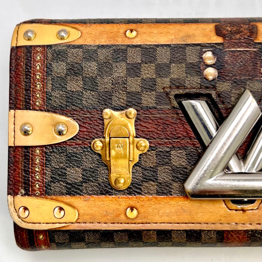 【美品】 ルイヴィトン ダミエ トランスフォームド ポルトフォイユツイスト